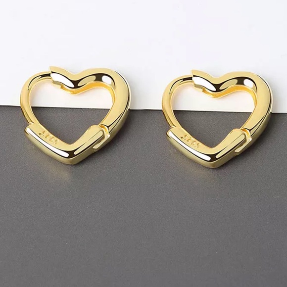 Jewelry - NEW 925 STERLING SILVER HOOP EARRINGS, NICE EARRINGS, CUTE EARRINGS